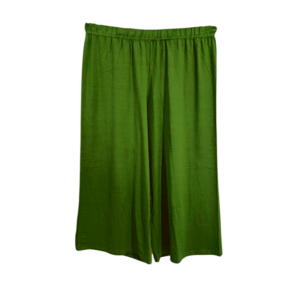 Calça Pantacourt Infantil básica Verde