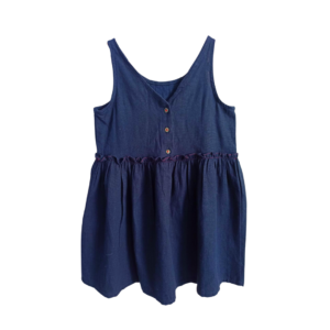 Vestido Infantil Jeans Básico