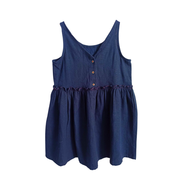 Vestido Infantil Jeans Básico